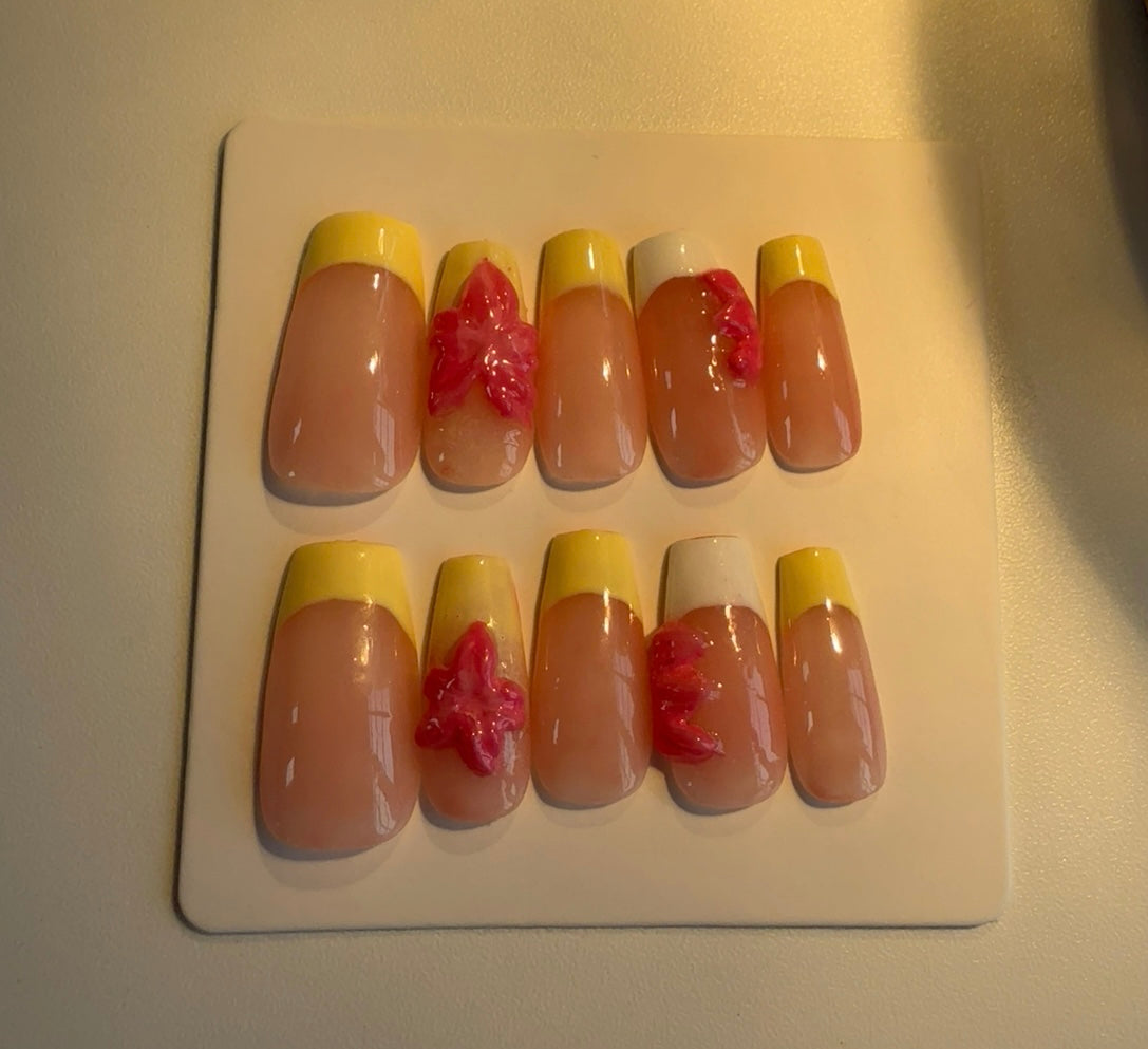 3D Flower Nails