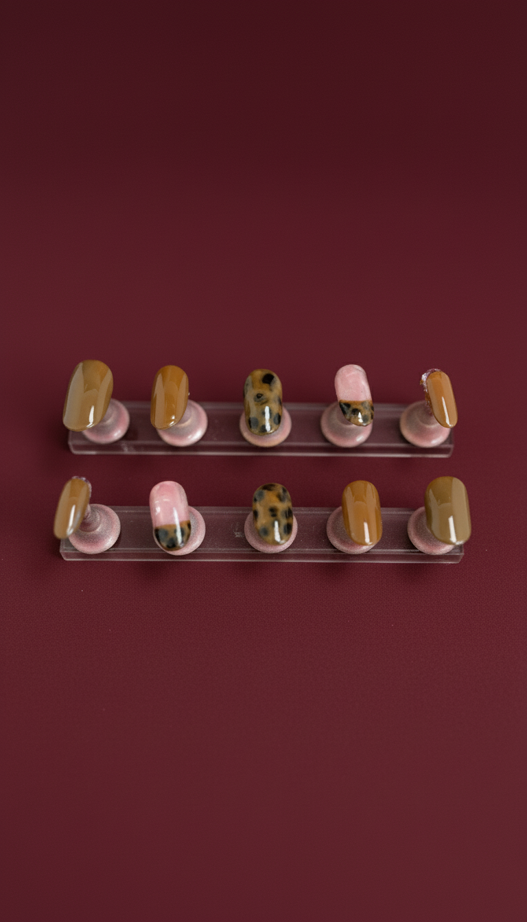 Tortoise Shell Nails