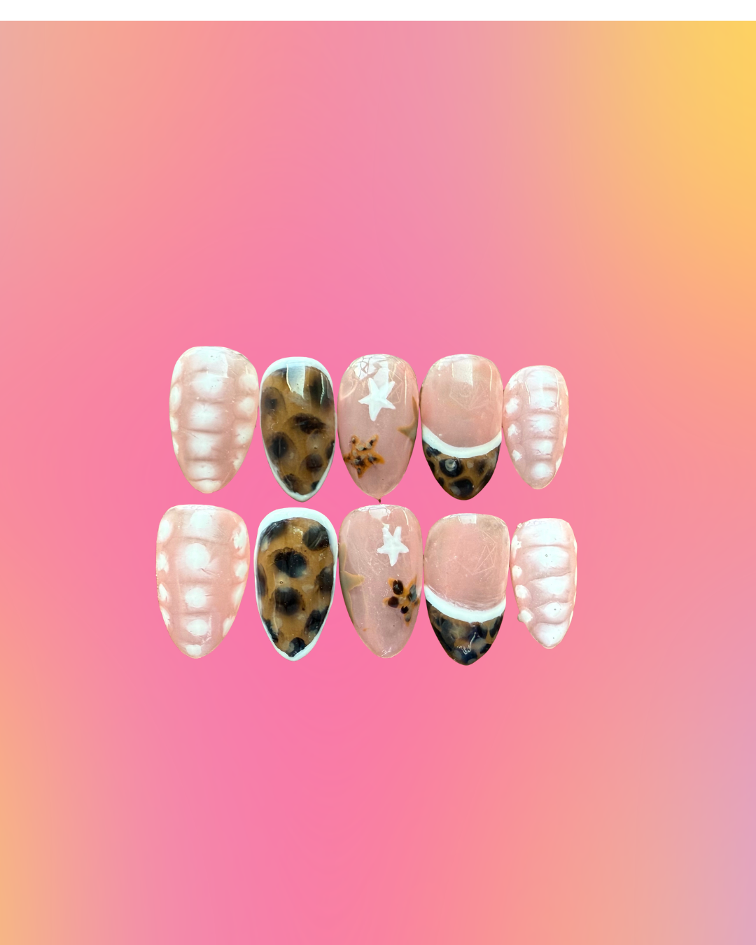 Cheetah Nails