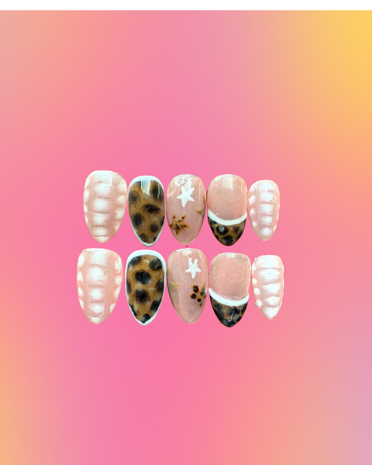 Cheetah Nails
